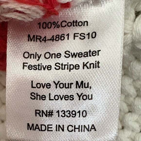 Show Me Your Mumu 100% Cotton Festive Sweater XS NWT - Picture 11 of 13